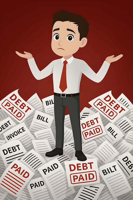 Empreendedor MEI analisando documentos e notificações no notebook enquanto identifica possíveis erros que podem gerar multas.