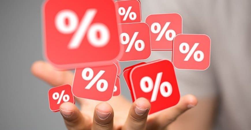 Alíquotas de imposto aplicadas às empresas com percentuais e cálculos tributários